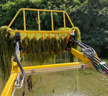Moving from Chemicals to Harvesters Saves Waterways
