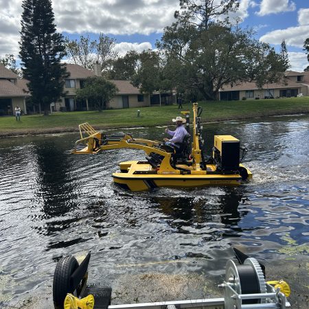 Weedoo Lake Weed Removal