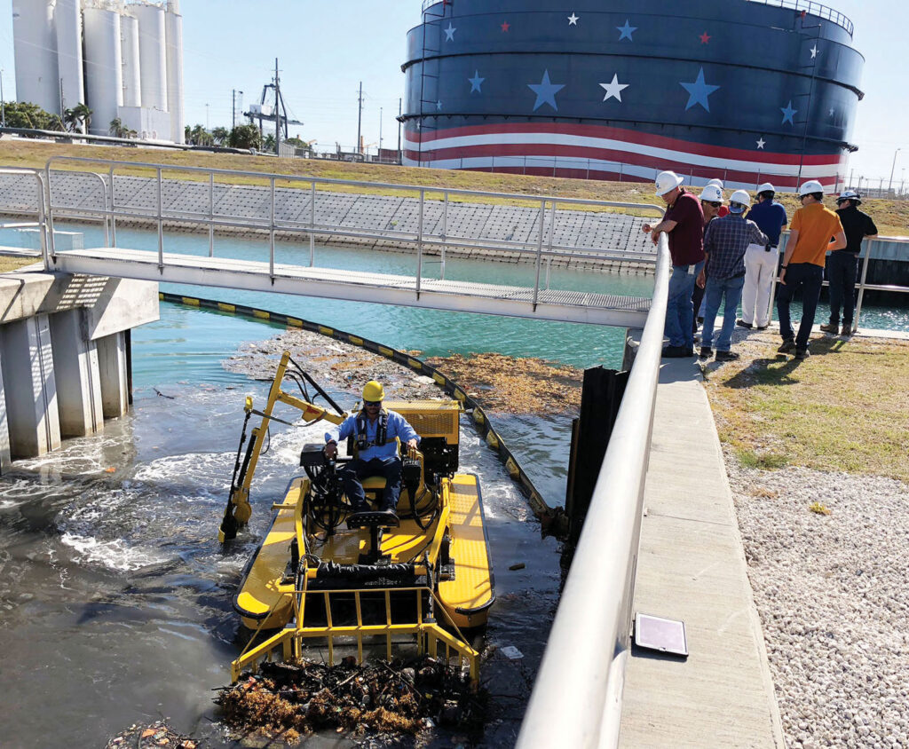 Weedooboats - waterways weed removal boats