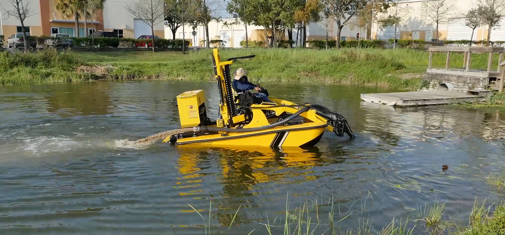 Weedooboats - lake weed siltsucker