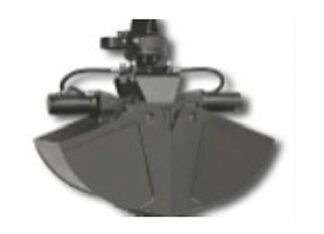 Weedooboats - amphibious aquatic harvester AmphiKing 6450 Clamshell Bucket