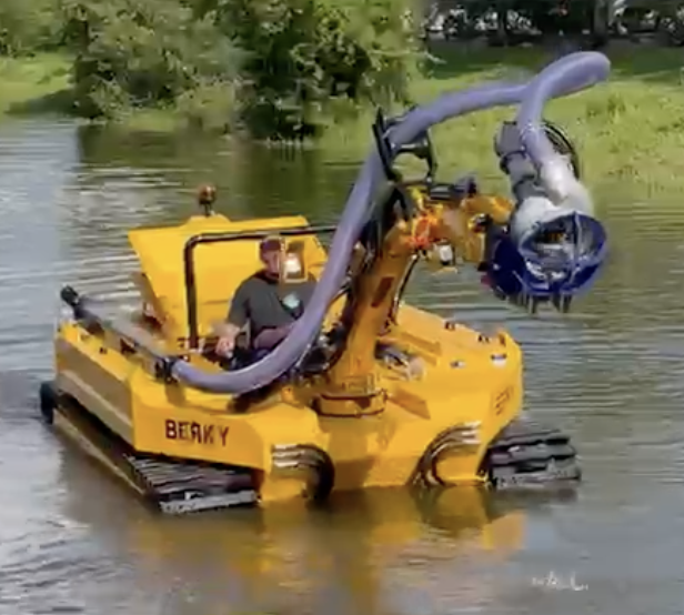 Weedooboats - SludgePump lake sediment removal
