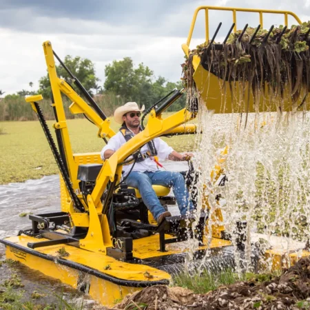 Clearing waterways of nuisance vegetation can be a green achievement